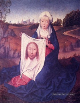 St Veronica hollandais Hans Memling Peinture à l'huile